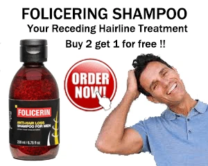 Folicering Shampo Bottle