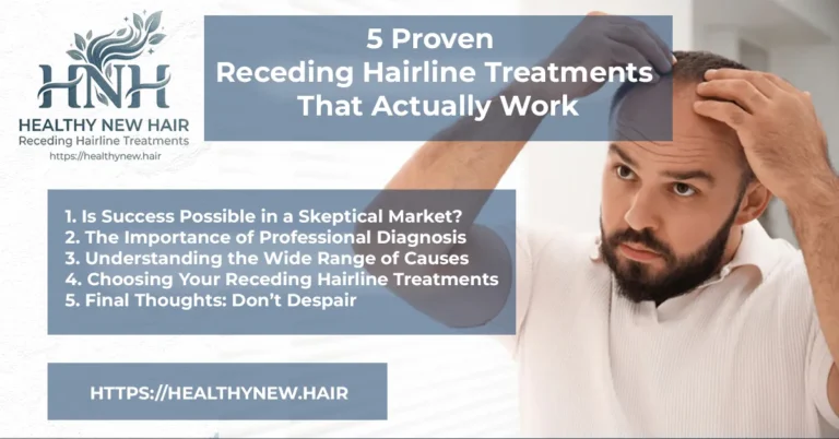 5 Proven Receding Hairline Treatments That Actually Work Featured Image