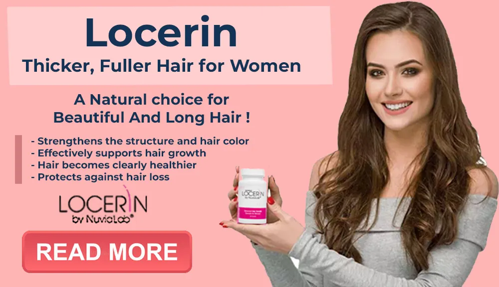 Locerin A Natural Choice For Beautiful And Long Hair Banner