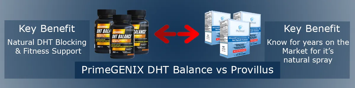 PrimeGENIX DHT Balance vs Provillus Review Banner